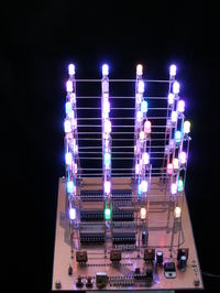 LED CUBE 4x4x4 [Atmega16/32][C]