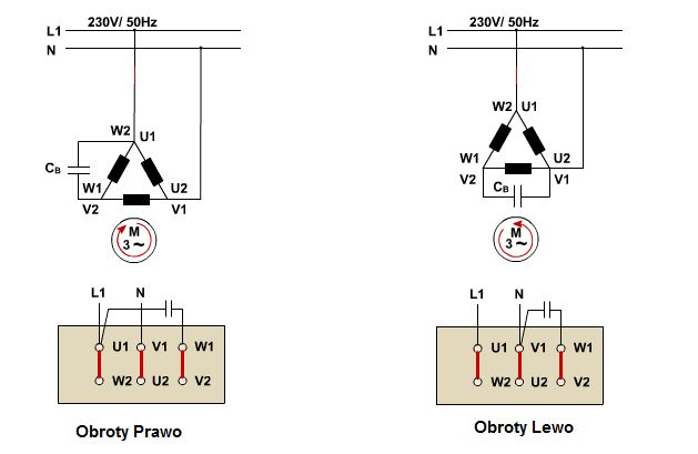 PS-2 - Piła-szlifierka 3x230v - Podłączenie do 230V tabliczka aby switch wiring diagram 