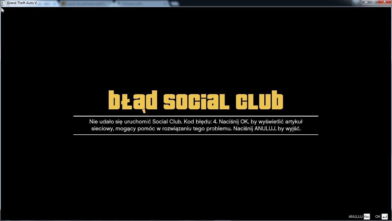 Kodovi+Za+Gta GTA 5 - błąd social club, kod 4 - elektroda.pl