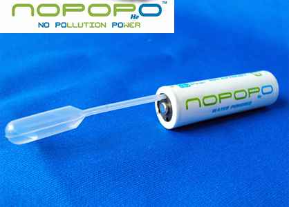 NoPoPo - ogniwo paliwowe zasilane wod� w obudowie typu AA/R6