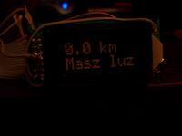 Wy�wietlacz bieg�w, zegarek, licznik przejechanych km do motocykla
