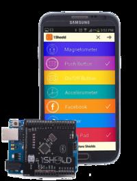 1Sheeld - Android smartphone as 40 r & # XF3; & # x17C; of shield & # XF3; in for Arduino 