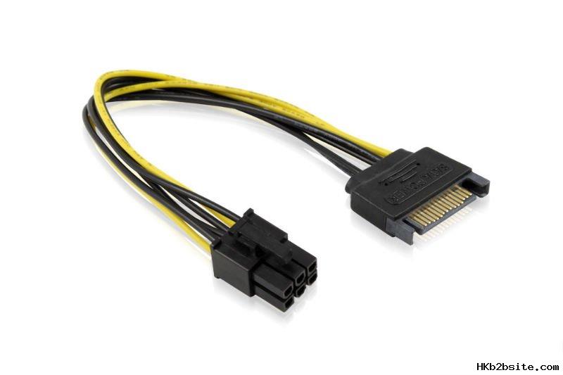 4Pin питания Molex - SATA IDE x 2 (переходник) Кабель