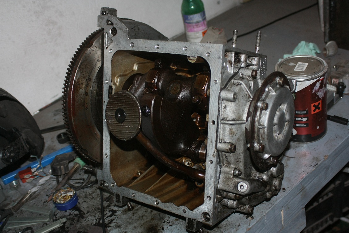Sprężarka na silniku z Fiata 126p 31 elektroda.pl