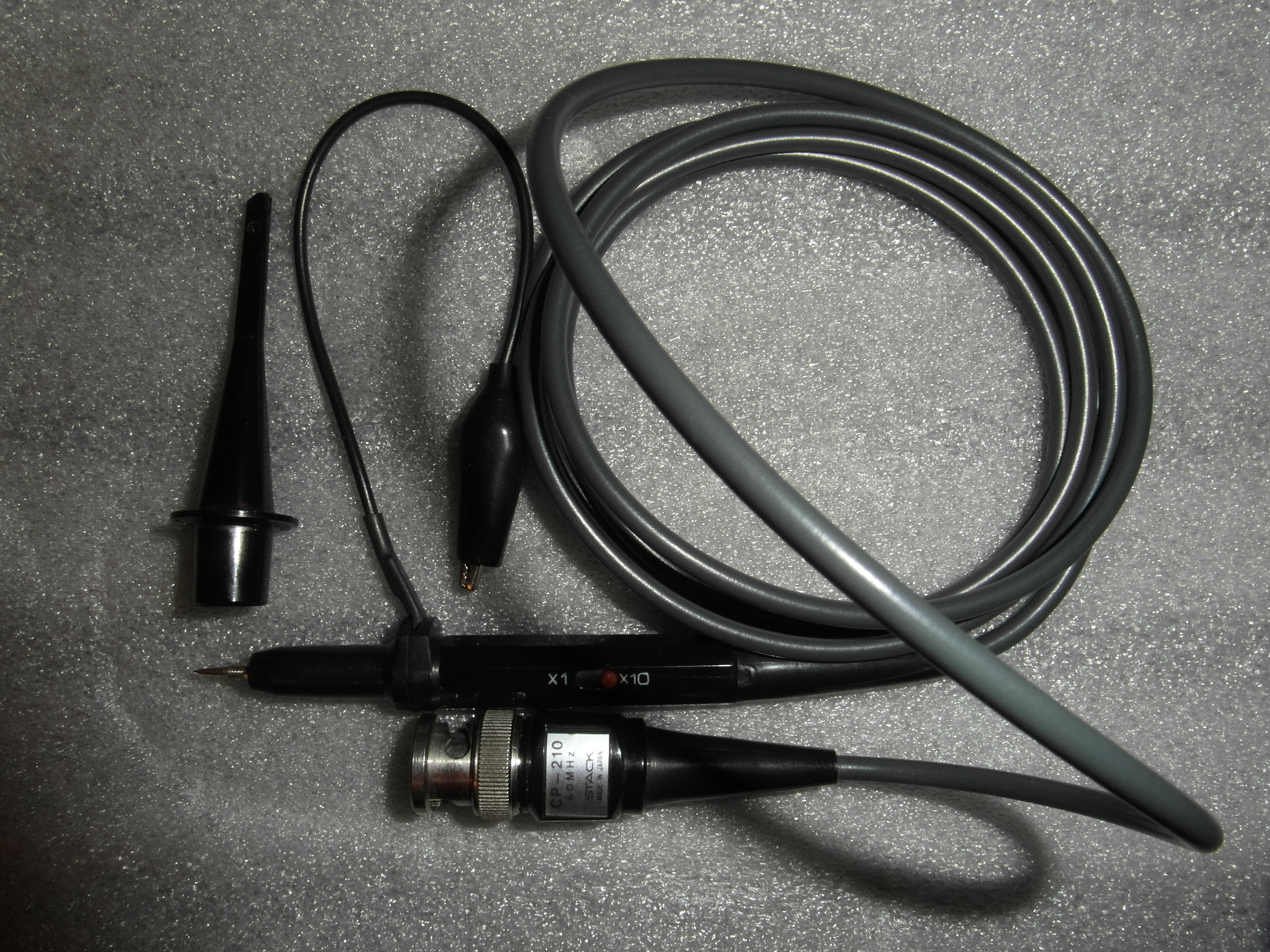 Stack CP-210 60 MHz  Oscilloscope Probe Probe JAPAN 