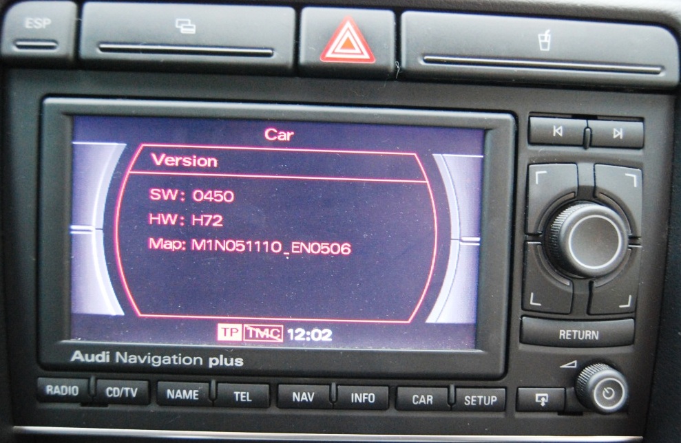 Audi Navigation Plus Radio Z Navigacj W Audi A B