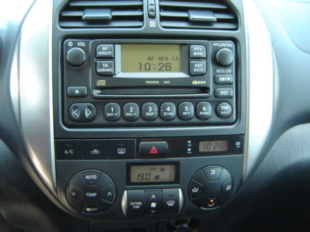Toyota rav4 opis kontrolek