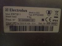 Electrolux EWT811 - nie grzeje