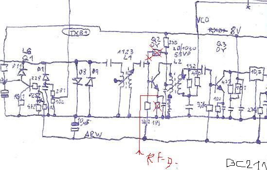 Uniden Pro 510xl Schematic