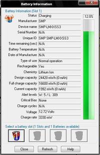 Bateria Fujitsu Siemens SMP-LMXXSS3