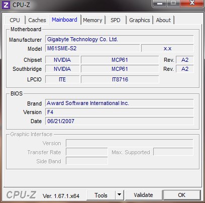 AMD Athlon(tm) 62 X2 Dual Core Processor 5200+ 2.60GHz Ram: 2 GB Karta graficzna: NVIDIA GeForce 6150SE nForce 430 Integrated RAMDAC Coś jeszcze podać?