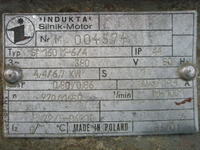 Silnik Indukta Sf 160M-6/4 - Pod��czenie