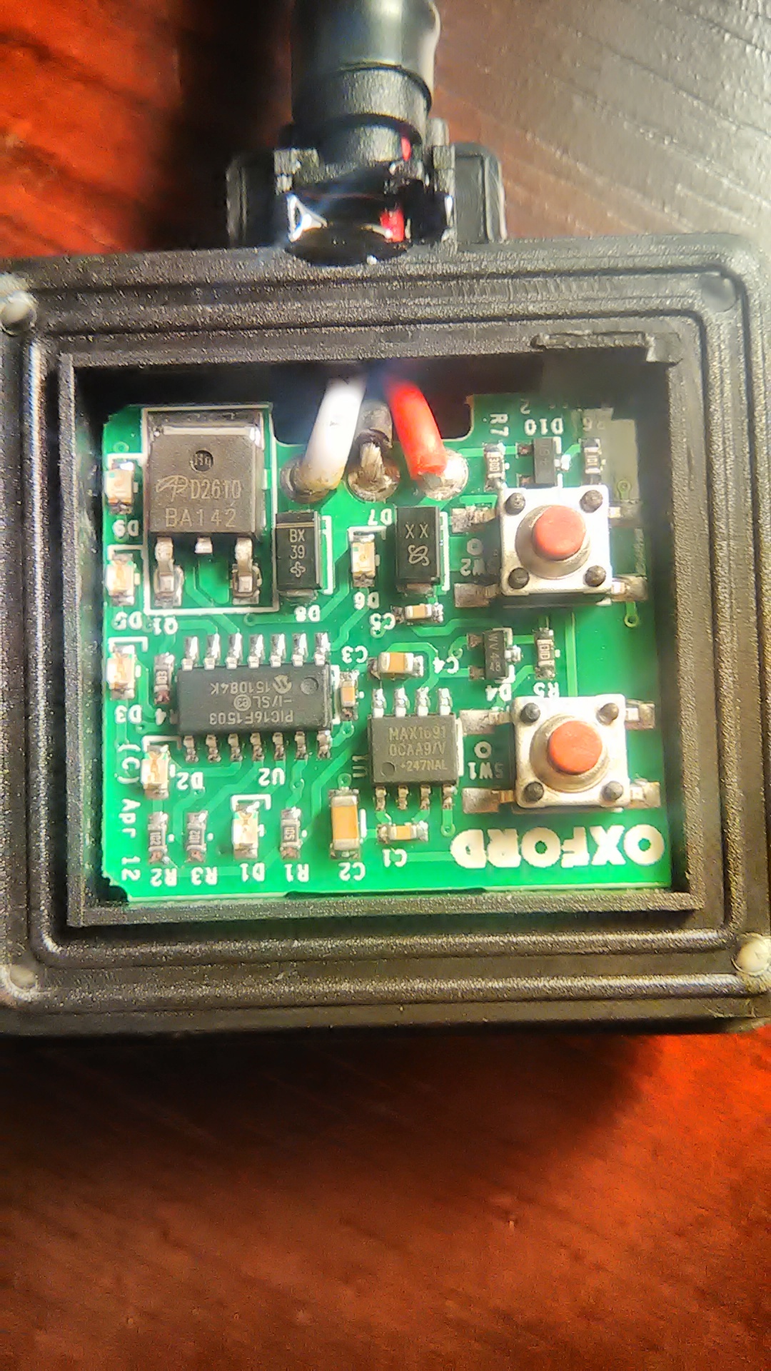Oxford Intelligent Heat Controller Identyfikacja Elementu SMD