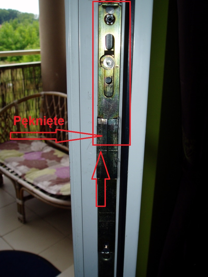 Kto wie jak naprawić drzwi balkonowe? elektroda.pl