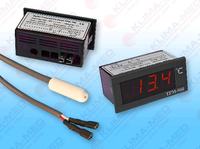 Termometr LCD w��czany w temp. poni�ej 0 st. C