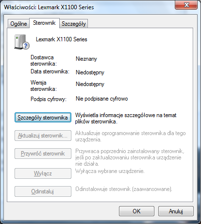TÉLÉCHARGER PILOTE IMPRIMANTE LEXMARK X1190 GRATUIT