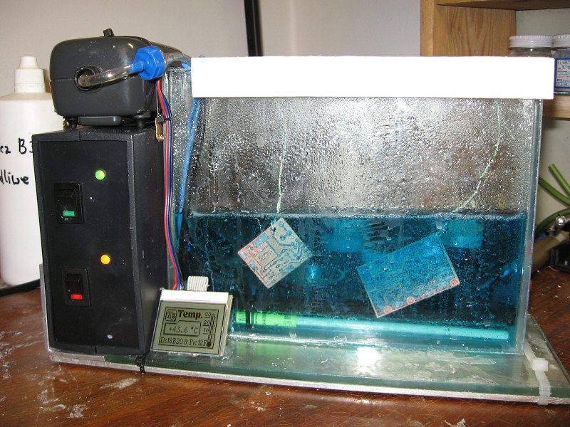 Etching tanks processor and analog