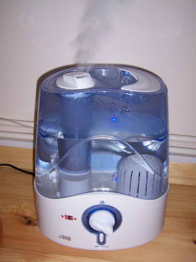 Hygrometer for air humidifier on DHT11