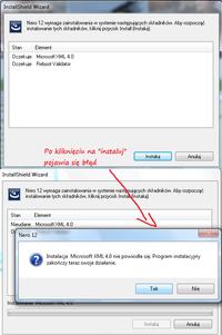 Instalator Windows na win 7 64bit msiexec.exe