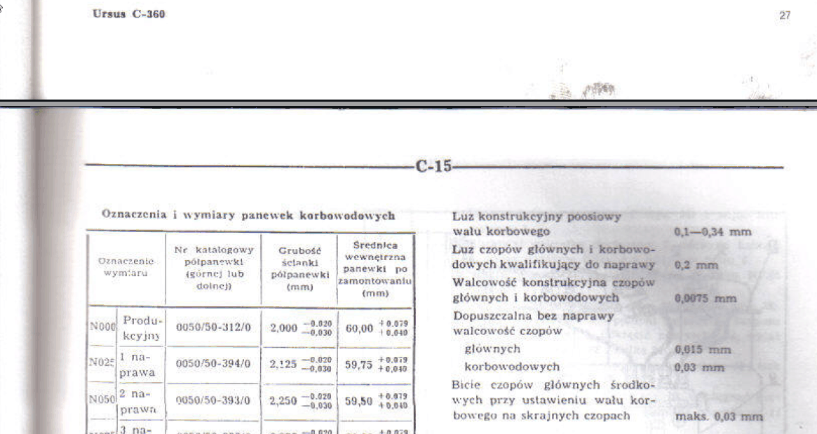 c360 jaki luz poosiowy na wale elektroda.pl