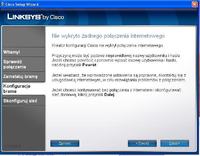 Brak połączenia z internetem routera Linksys WAG120N Brak połączenia z internetem routera Linksys WAG120N