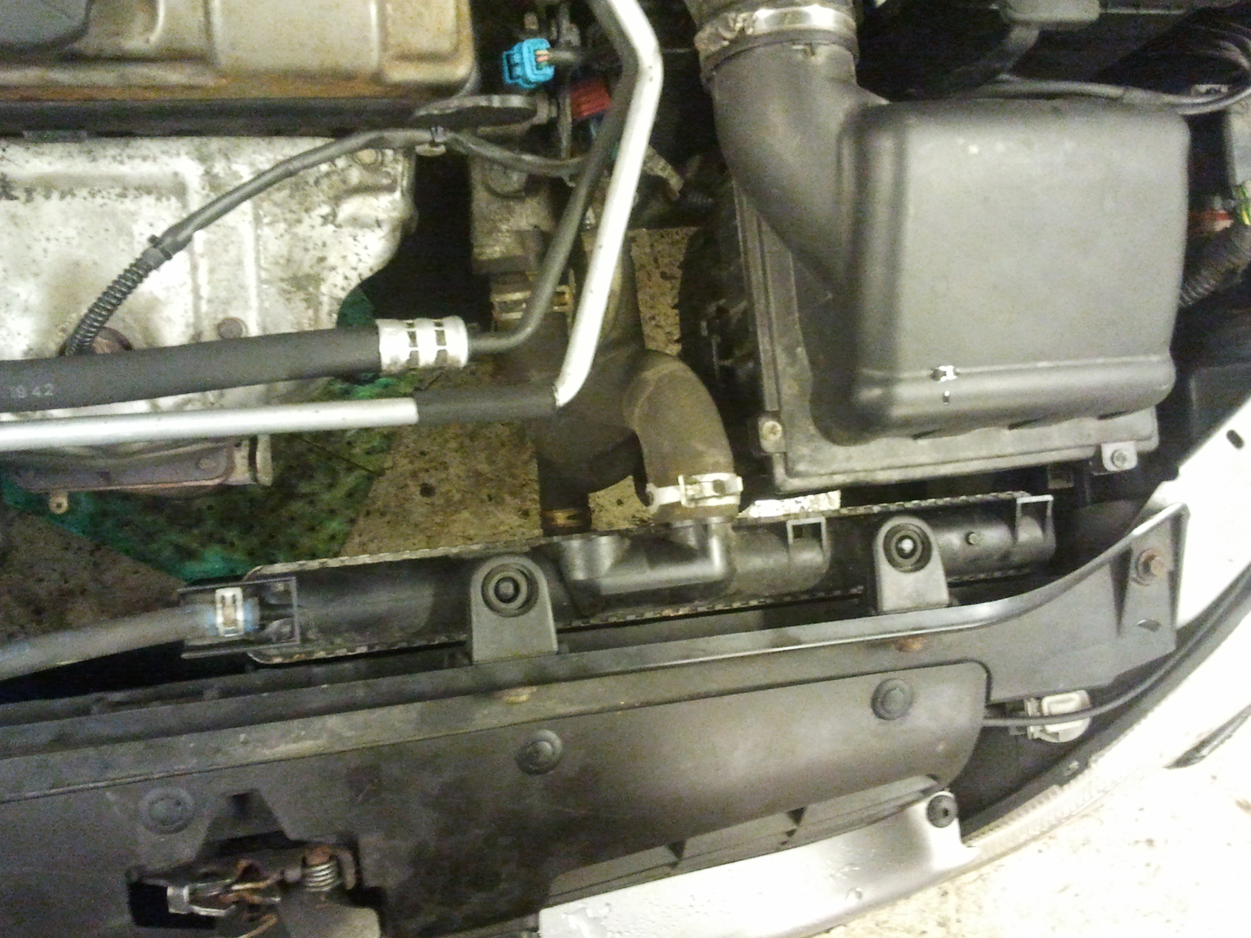 Czujnik wentylatora i chłodnica Peugeot 206 1.1 benzyna 3