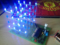 LED CUBE 4x4x4 [Atmega16/32][C]