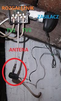Podlaczenie wzmacniacza bezposrednio do anteny