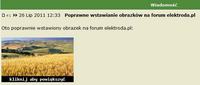 Instrukcja zamieszczania zdj�� oraz obrazk�w na forum