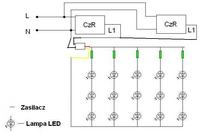 O�wietlenie LED na schodach