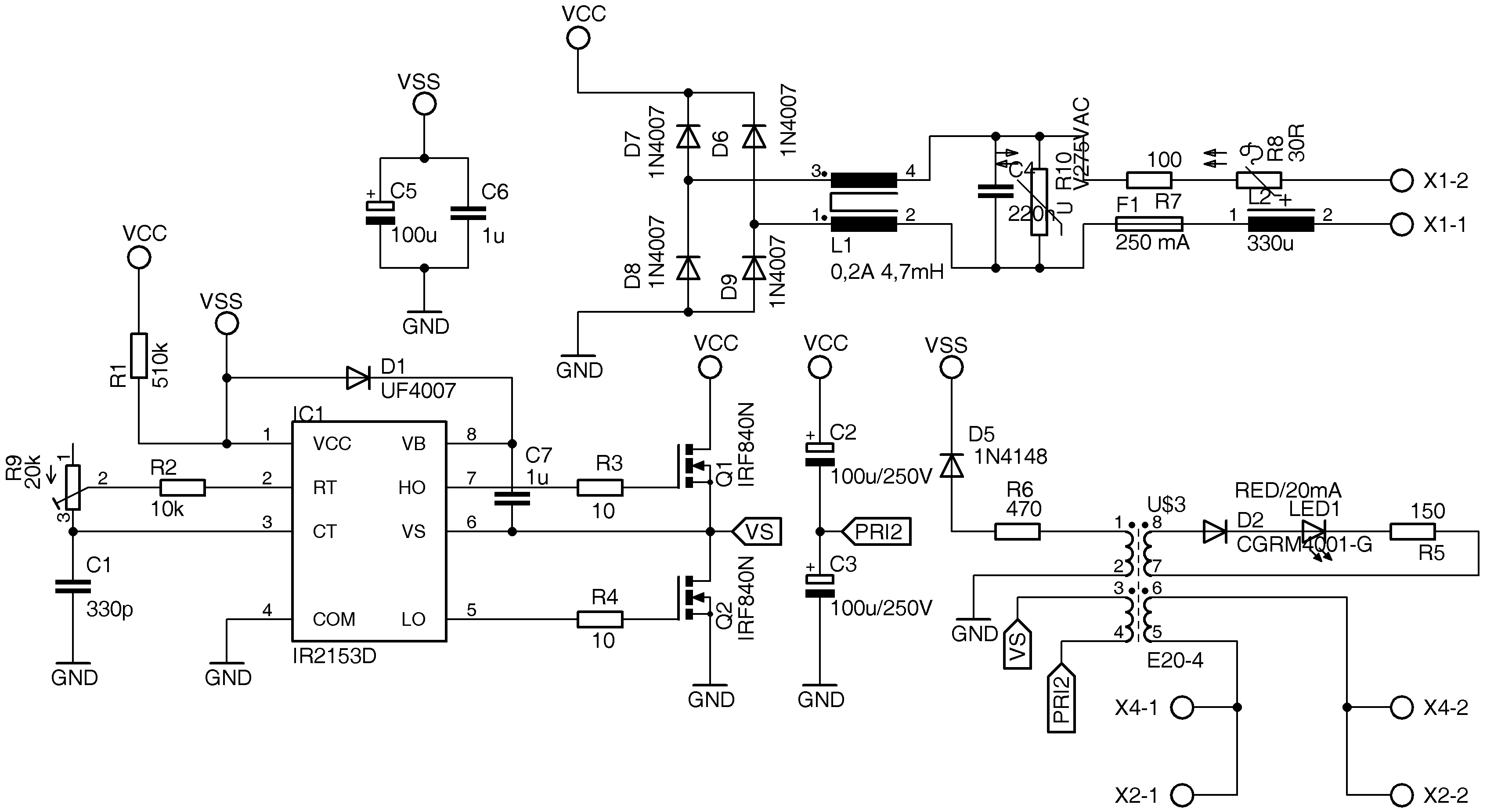 Kt Ra Topologia P Mostka Przetwornicy Impulsowej