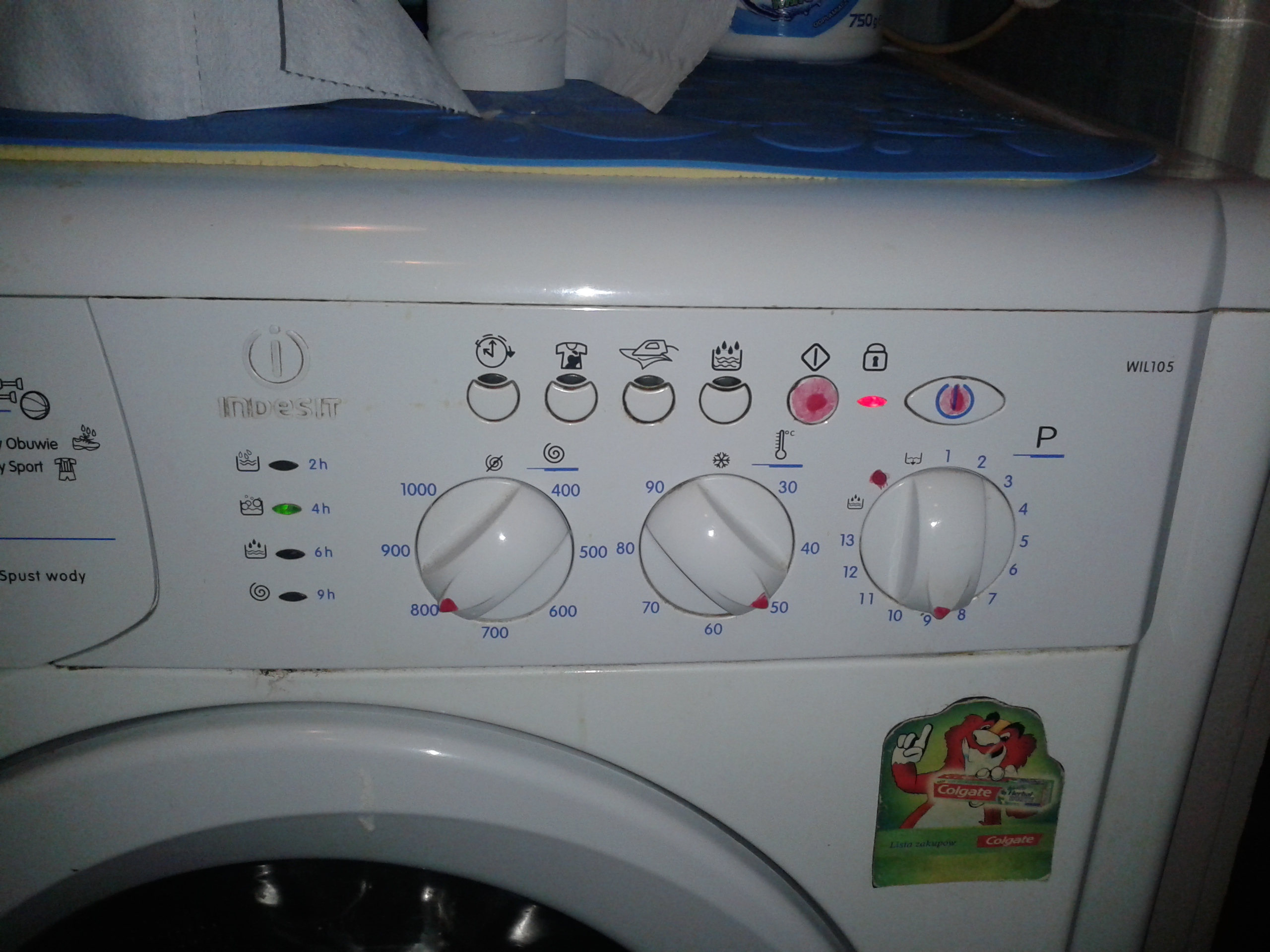 Инструкция для стиральной машины Indesit WISL 105