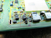 Uszkodzone elementy w kamerze Panasonic MS4