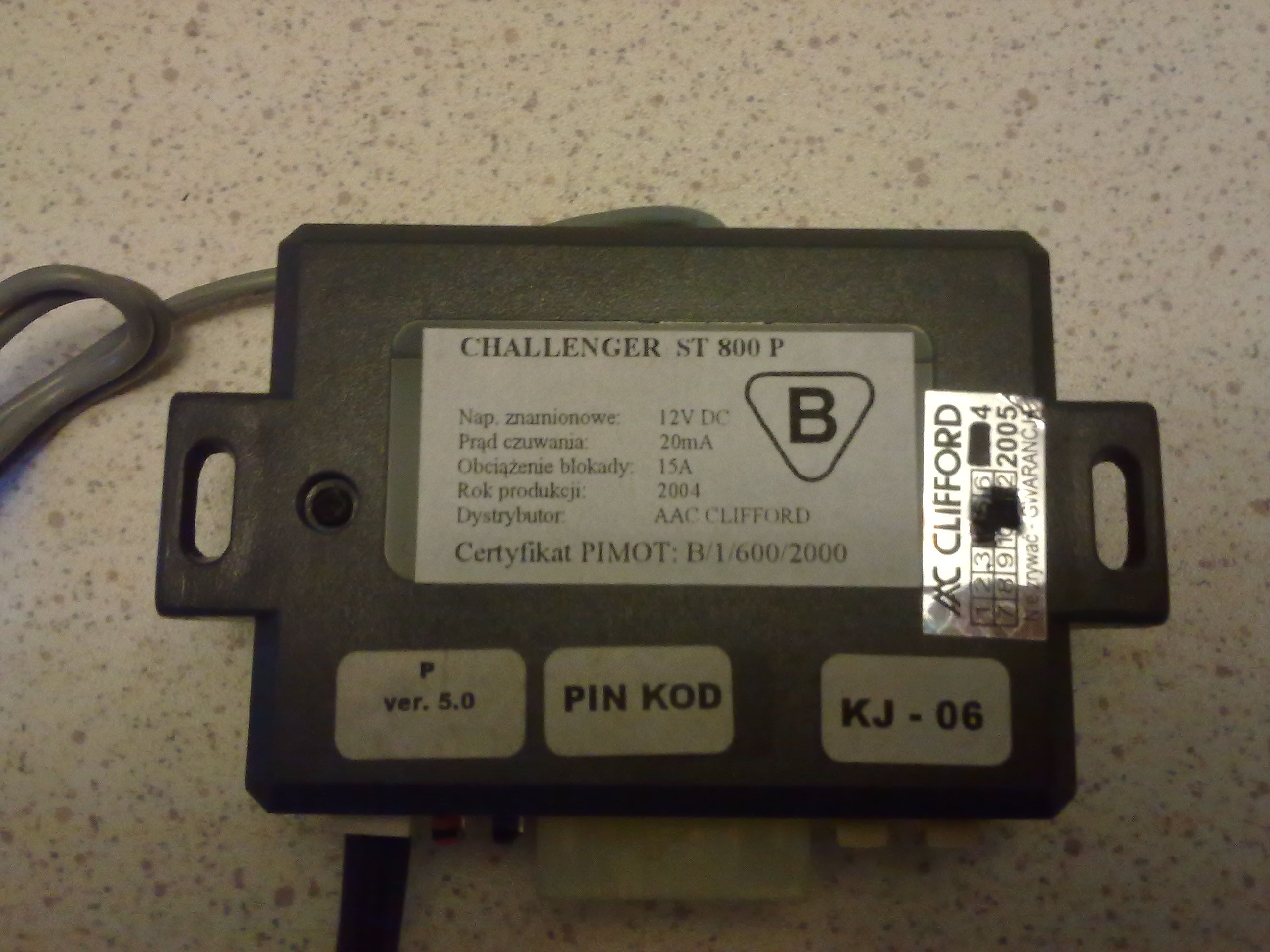 Challenger ST 800 P ver.5.0 z PIN KODEM elektroda.pl