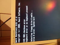 Bios checksum error po w��czeniu w biosie klawiatury USB