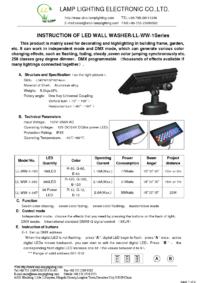 8 Lamp duzej mocy LED RGB - jak sterowac bezprzewodowo DMX