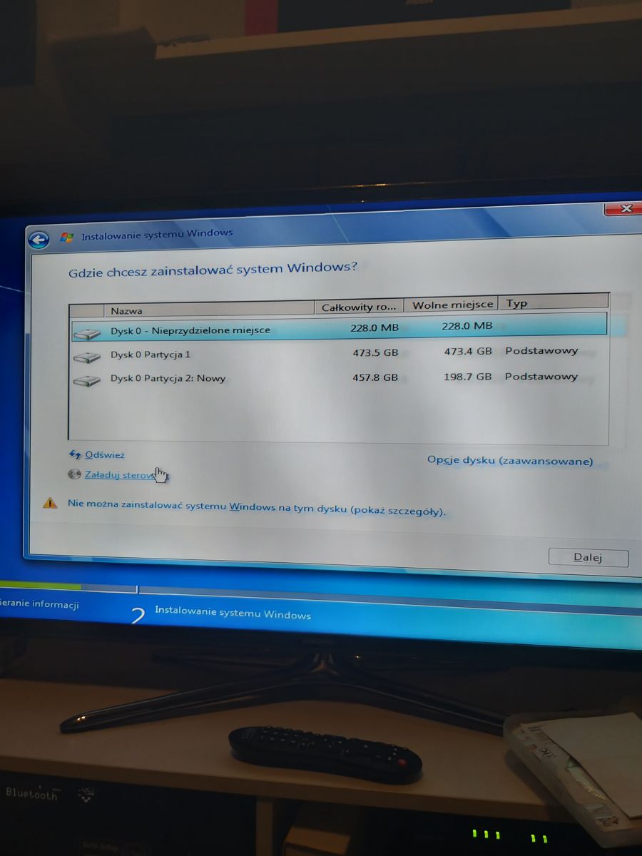Rozwi Zano Problem Przy Instalacji Windows Zmiana Stylu Partycji