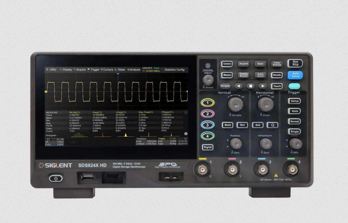 12 Bitowe Oscyloskopy SIGLENT SDS800X HD Opinie Specyfikacja Vs RIGOL