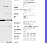 Linksys WAG200G - Konflikt Ip - konfiguracja.