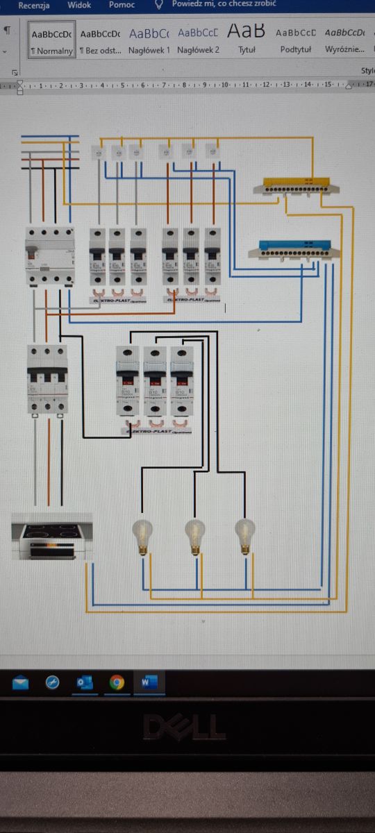 Rozwiązano Ocena schematu podłączenia rozdzielni elektrycznej