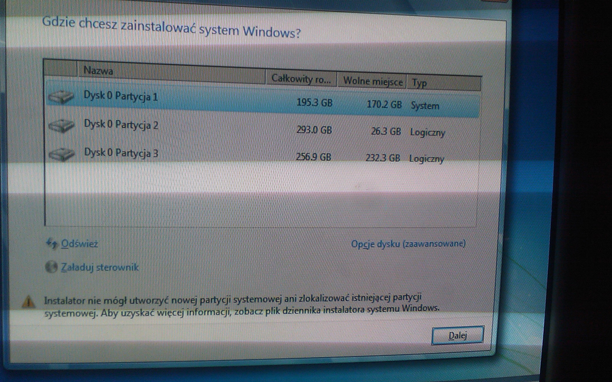 RE: Instalacja Windows 7, usuwanie XP