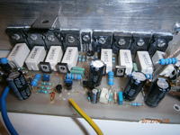 Wzmacniacz o mocy 400W "mosfet" z zabezpieczeniem