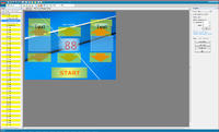 بازی PING PONG در UART LCD