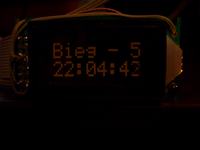 Wy�wietlacz bieg�w, zegarek, licznik przejechanych km do motocykla