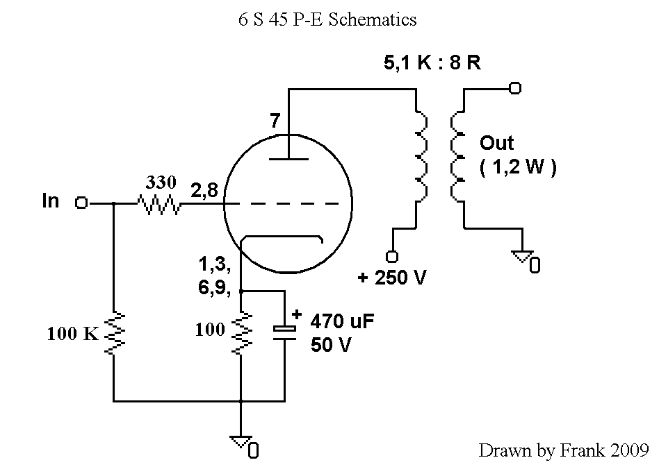 Najprostszy wzmacniacz lampowy w klasie A / AB - DIY - Audiostereo.pl