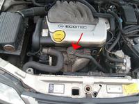 Du�e spalanie gazu Opel Vectra B 1.6 16v