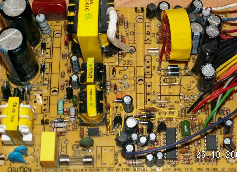 IBOX model i325 300W ver.2.03 naprawa ! - elektroda.pl