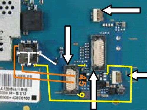 Sony Ericsson K700i - jak połączyć klawiaturę bez gniazda? Schemat połączeń?