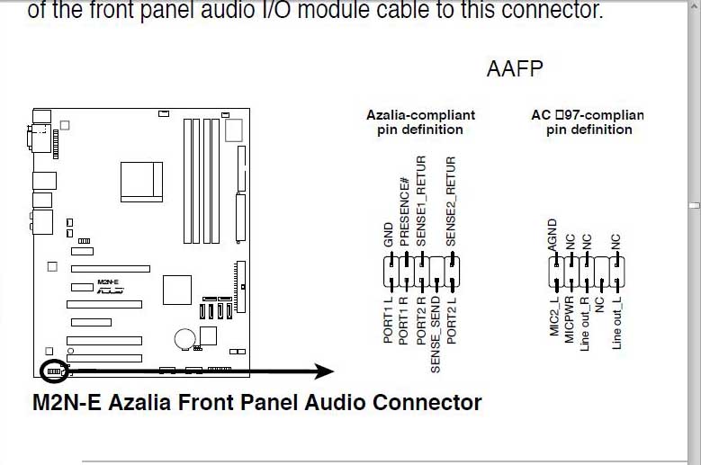 Asus m2a vm схема