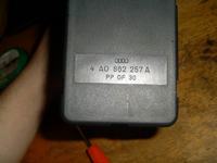 Audi A4 97r. Oznaczenia pompek centralnego zamka